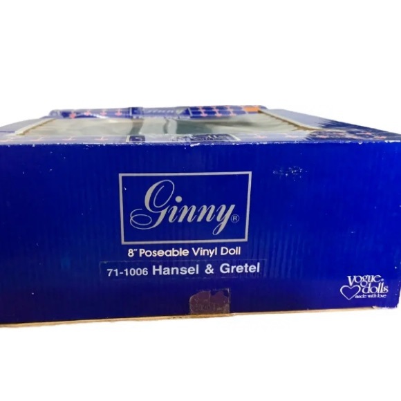 Vogue 1986 Ginny 8” poseable Vinyl Dolls Hansel and Gretel Eyes open and close - Picture 6 of 10